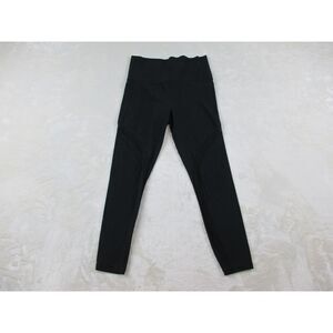 Athleta Pants Womens‎ Small Black Salutation Mesh 7/8 Leggings Gym Ladies